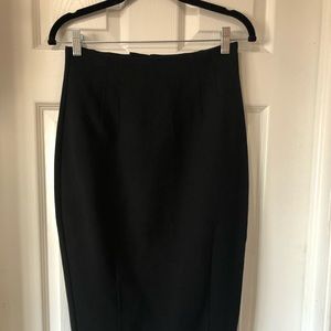 NWT H&M Black Midi Skirt